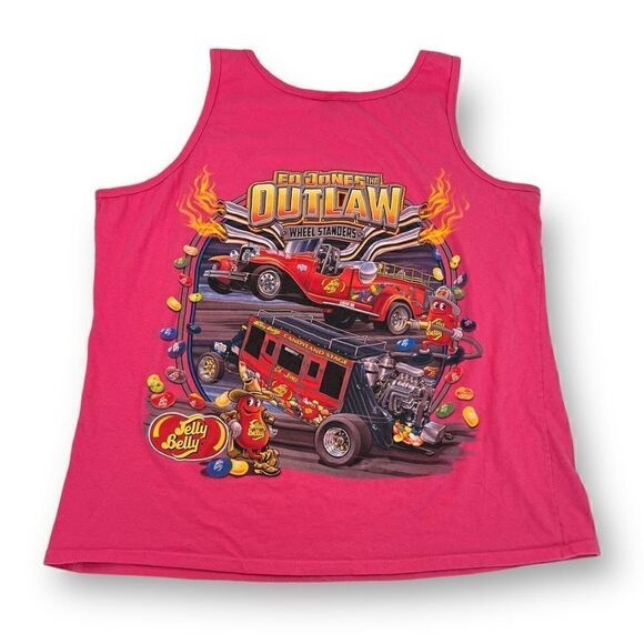 Anvil Ed Jones The Outlaw Wheel Standers Jelly Belly Tank Top Size Extra Large - Picture 1 of 5